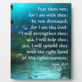 Isaiah 41:10 fotoplaat (Voorkant)