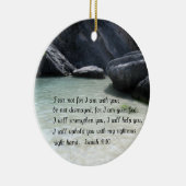 Isaiah 41:10 keramisch ornament (Rechts)