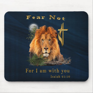 Isaiah 41:10 mousepad muismat
