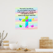  ISAIAH 41:10 ONTWERP POSTER (Keuken)