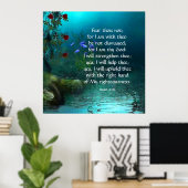 Isaiah 41:10 poster (Thuiskantoor)