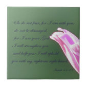 Isaiah 41:10 tegeltje (Voorkant)