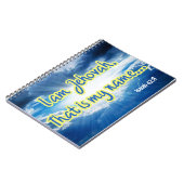 Isaiah 42:8 notitieboek (Linkerzijde)