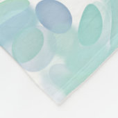 Isaiah 43:2 Als je gaat... vlooienbak Fleece Deken (Hoek)