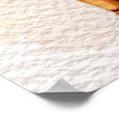 Isaiah 43 2 Waterverf Moeder Zee Uitzicht Poster (Hoek)