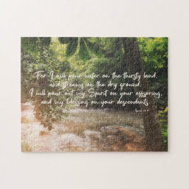 Isaiah 44 3 Puzzle #bibleverse #scripture Legpuzzel