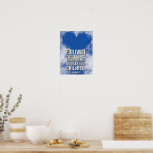 Isaiah 49:25 Bijbelverse Poster (Keuken)