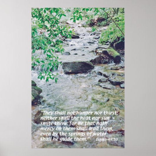 Isaiah 49 poster (Voorkant)