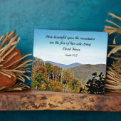 Isaiah 52:7 Hoe mooi op de bergen.... Fotoplaat (Zijkant)