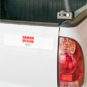 Isaiah 53:4-6 Design (Jezus betaalde de prijs) Bumpersticker (Op Truck)