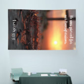 Isaiah 53:5 Scripture Art with Crown of Thorns  Spandoek (Beurs)