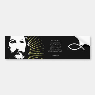 ISAIAH 53:6 Bijbelversie Bumpersticker