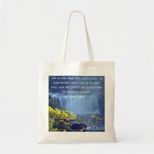 Isaiah 53 Collectie Tote Bag (Voorkant)