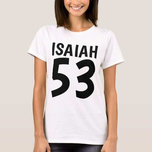 ISAIAH 53 T-shirts juifs messianiques (Devant)