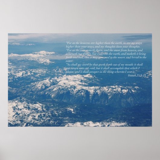 Isaiah 55 poster (Voorkant)