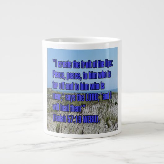 Isaiah 57:19 WEBU Mug (Devant)
