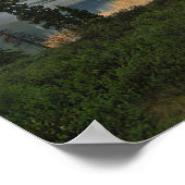 Isaiah 58:11 Mountain Sunset Poster (Hoek)