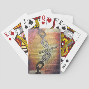 Isaiah 58:5-6 - "Doorbraak" Pokerkaarten