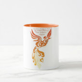 Isaiah 61 Phoenix 11 oz Ringer Mok (Midden)