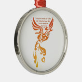 Isaiah 61 Phoenix Premium Round Ornament (Rechts)