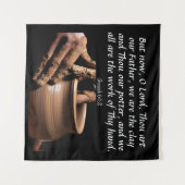 Isaiah 64:8 wandkleed (Voorkant (horizontaal))