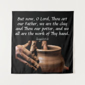 Isaiah 64:8 wandkleed (Voorkant)