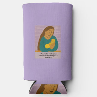 Isaiah 66:13 Comforting Mother and Baby Postcard