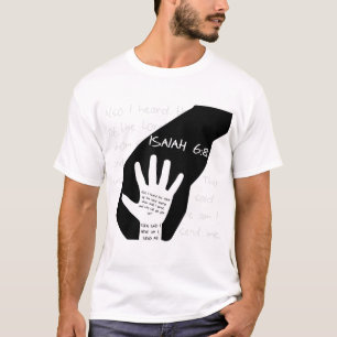 Isaiah 6:8 Christelijke Mannen T-Shirt