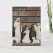 Isaiah 9:6 Bijbelse Kerstmis Kaart (Voorkant)