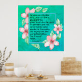 Isaiah 9:6 poster (Keuken)