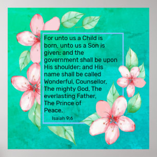 Isaiah 9:6 poster