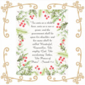 Isaiah 9:6 sticker (Voorkant)