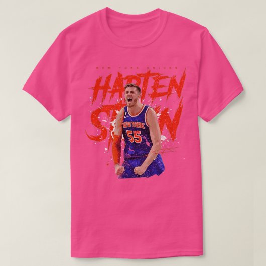 Isaiah Hartenstein Classic Basketbal Aanwezigheid T-shirt (Design voorkant)