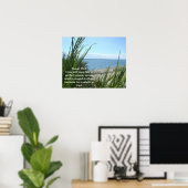 Isaïe 26:3 Poster (Bureau à domicile)