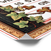 Isaïe 26:3 Poster des Écritures victoriennes (Coin)