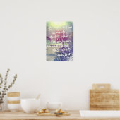 Isaïe 32:18 Poster (Cuisine)