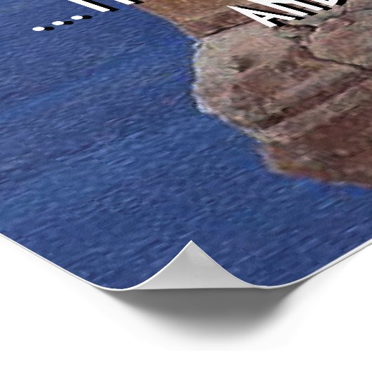 Isaïe 40:31 Eagle Écriture Poster Imprimer (Coin)