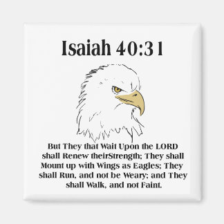 Isaïe 40:31 Magnet