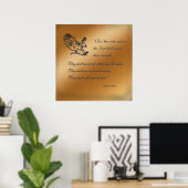 Isaïe 40:31 Poster (Bureau à domicile)