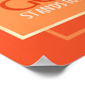 Isaïe 40:8 Poster (Coin)