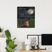 Isaïe 41:10 affiche chrétienne (Bureau à domicile)