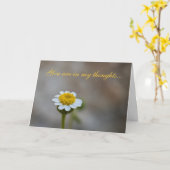 Isaïe 41:10 Carte d'encouragement (Fleur jaune)