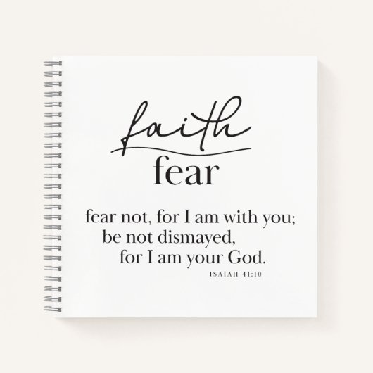 ISAIE 41:10 - Journal (Devant)