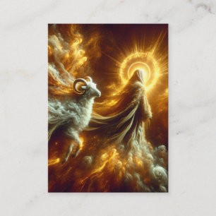 Isaïe 53:6-7 Cartes KJV - Agneau à l'abattoir