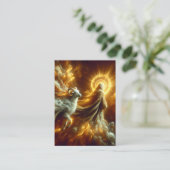 Isaïe 53:6-7 Cartes KJV - Agneau à l'abattoir (Debout devant)