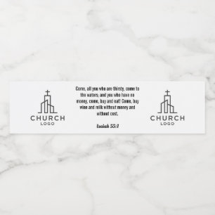 Isaïe 55:1 Étiquette d'eau