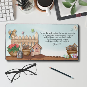 Isaïe 61:11 Verset de foi de jardin Design ciel bl