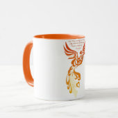 Isaïe 61 Phoenix tasse de sonnerie de 11 onces (Devant gauche)