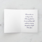 Isaïe 9:2 Carte de voeux de Noël (Intérieur)