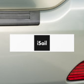 iSail Bumpersticker (Op auto)